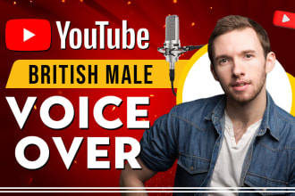 record professional british youtube voiceover narration