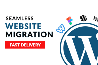 transfer, move or clone wix, weebly or figma to wordpress