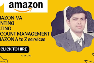 be your amazon virtual assistant, amazon fba consultant, amazon PPC speci