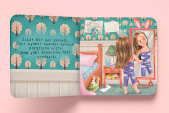 draw realistic childrens book illustration