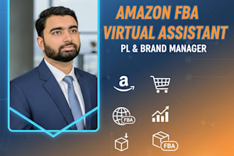 your expert amazon fba virtual assistant for pl and brand manager