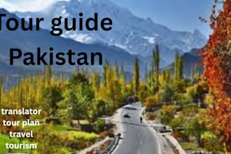be your translator and tour guide in pakistan