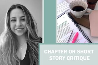 beta read and critique your short story or chapter