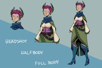 design your stylized character
