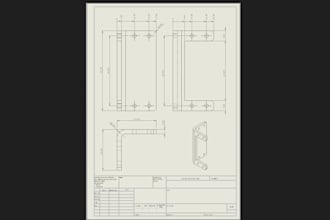 design 3d model for 2d drawings