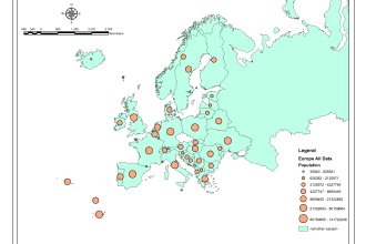 make gis maps of european countries and spatial analysis