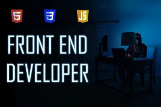 expert html,CSS,javascript and wordpress responsive website front end developer