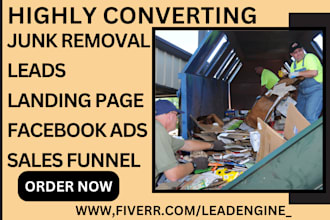 generate junk removal handyman plumbing flooring pressure washing asphalt leads