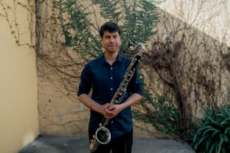 record bass clarinet and clarinet for you as fast i can