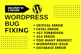 fix critical error fatal error 403 forbidden 404 error too many redirect error