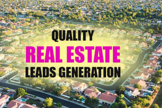 do lead generation and skip tracing for real estate market