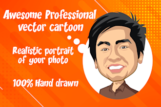 draw your vectorized portrait from your picture
