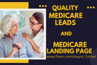 generate quality medicare leads healthcare leads elderly care leads sales funnel