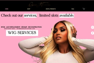 do shopify hair extension website shopify clothing website