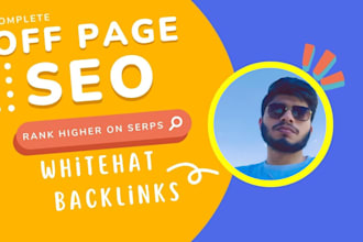 do monthly off page SEO expert link building service package