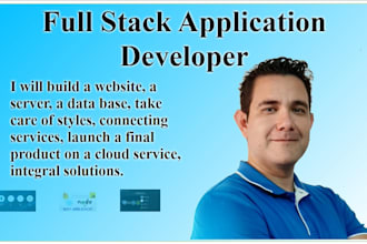 create a full stack application