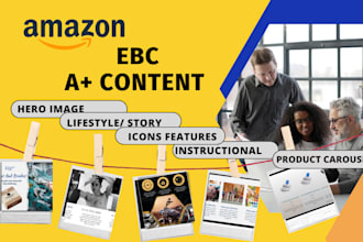 design amazon enhanced brand content ebc, a plus content, to improve your cvr