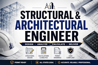 provide permit ready structural and architectural plans