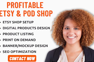 do etsy mockup design etsy shop banner design etsy print on demand on etsy shop