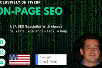 fix on page SEO issues