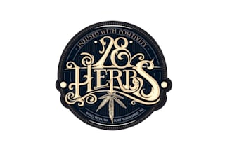 design awesome cannabis farm logo