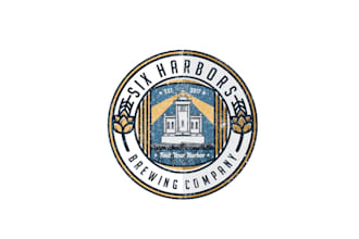 do excellent better premium  six harbors brewing company logo in1 day