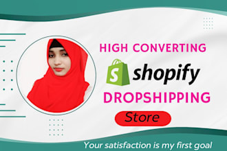 setup profitable shopify website or shopify store design