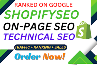 do advance shopify SEO for google top ranking