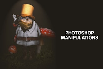 create photoshop manipulations and nfts