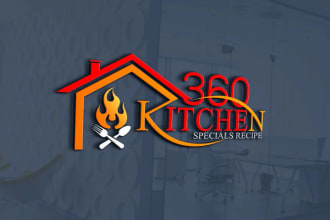 do superb food, drink and restaurant logo design for you