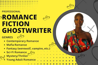 be your quality fpa romance fiction ghostwriter
