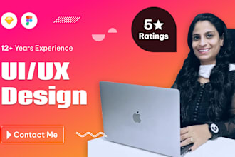 do professional mobile app UI UX design web app design