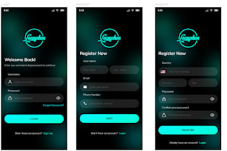 develop IOS and andriod mobile application in flutter