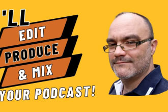 edit, produce, and mix your podcast