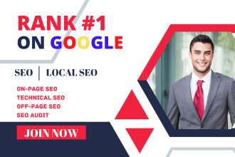 provide complete monthly SEO services for top rankings on google