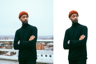 do background removal, photo editing, white, cut out images