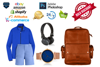 ecommerce product photo editing, retouching in photoshop