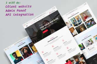develop a custom website with advanced saas features