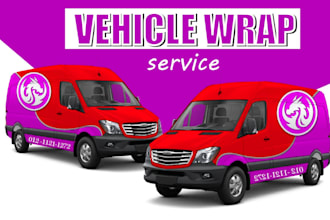 professional van wrap, and car wrap design