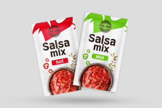 design your modern product packaging design