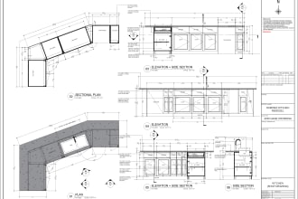 do kitchen cabinet shop drawings