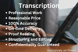 transcribe audio or video