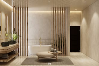 create HD rendered architectural video scenes