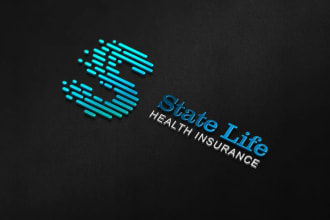 design an awesome insurance logo with express delivery