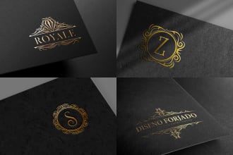 design vintage ornament for the hotel logo