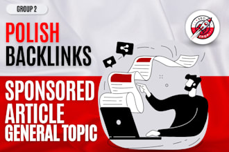 publish 15 guest posts in general topic polish blogs
