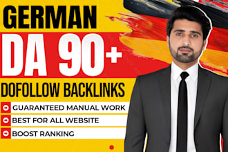 do high authority da 90 plus dofollow german seo backlinks manual link building