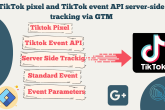 setup tiktok pixel and event API server side tracking via google tag manager