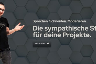 produce a german male voice over