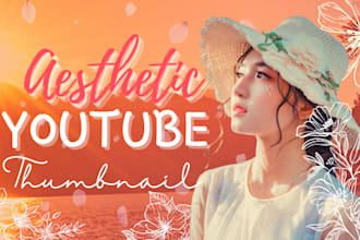 design aesthetic youtube thumbnail